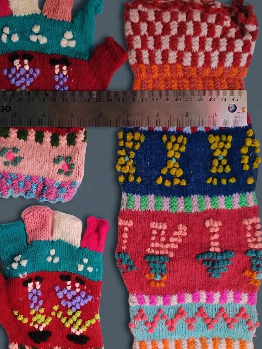 Cusco Sheep Wool Gloves and Booties Set